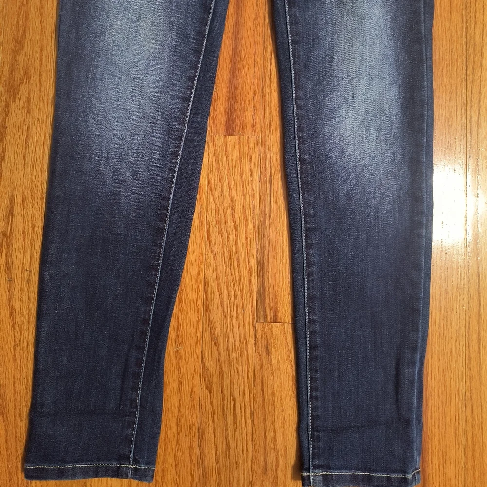 KanCan Midrise Skinny Jeans, Dark Wash, Women's Size 27/7, StyleKC7085LD - Picture 3 of 10